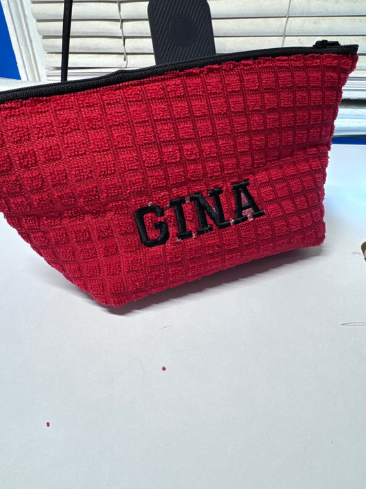 Add Embroidery to bag