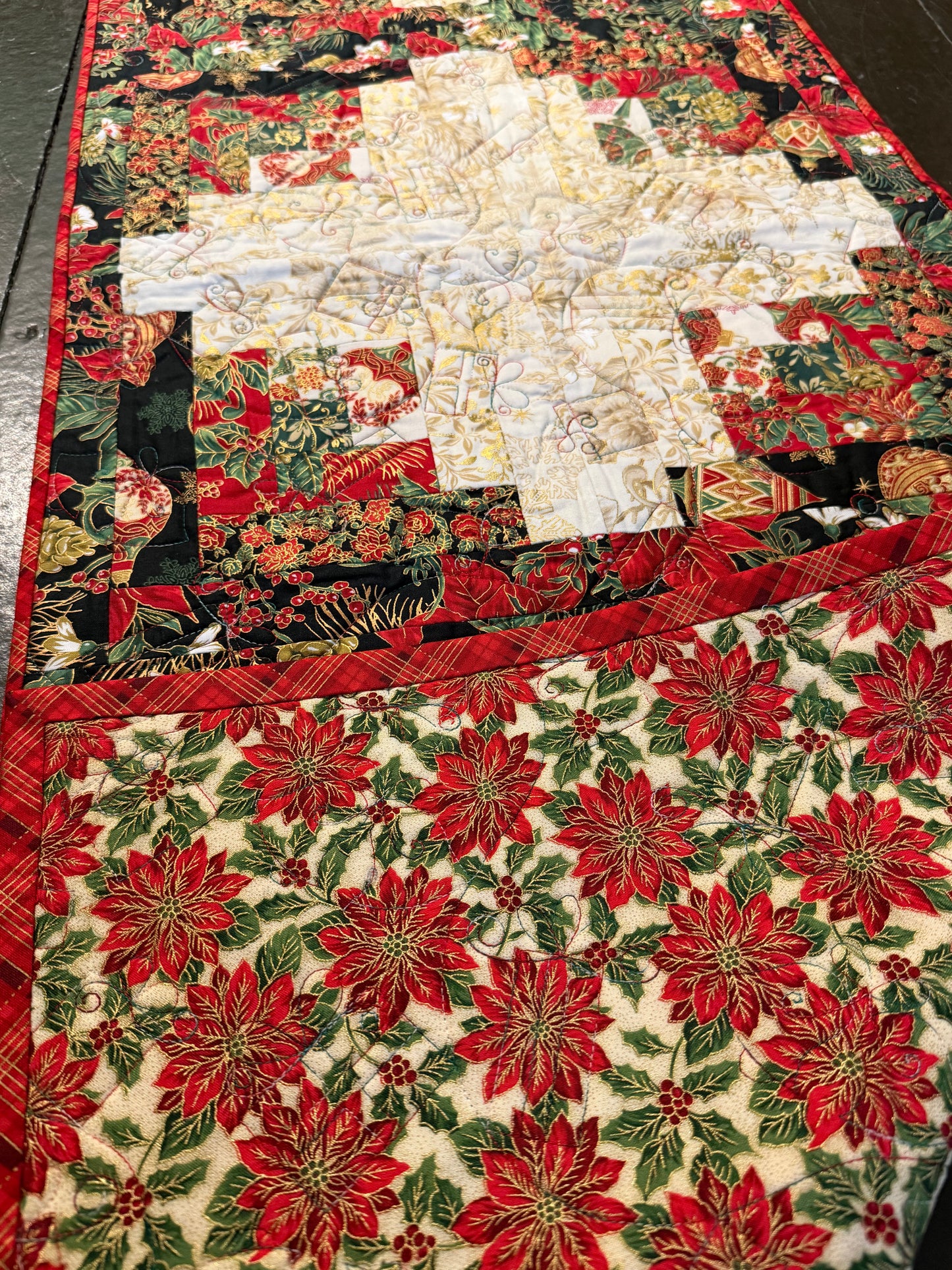 Log Cabin Table runner