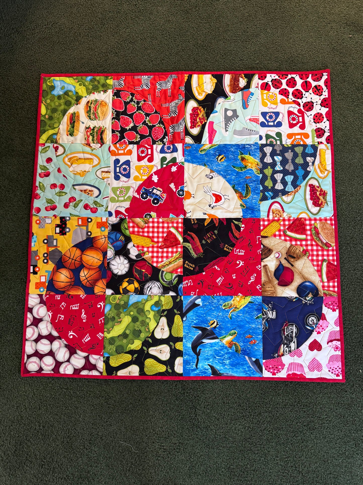 I Spy quilt